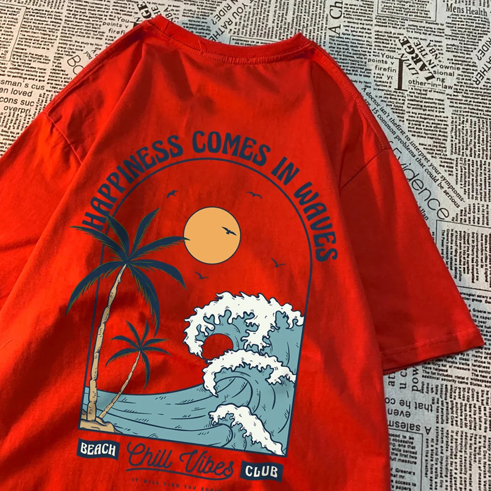 Happiness Comes In Waves