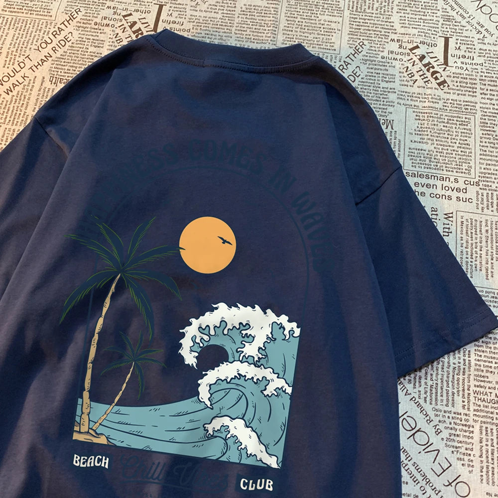 Happiness Comes In Waves