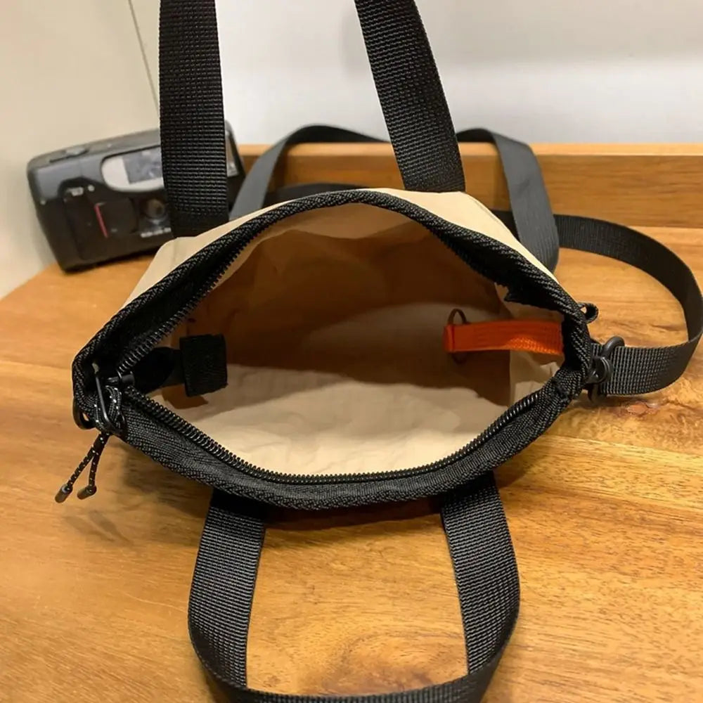 Mini Commuter Tote Crossbody Bag