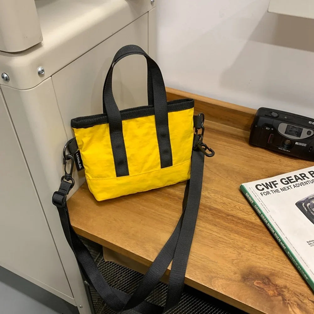 Mini Commuter Tote Crossbody Bag