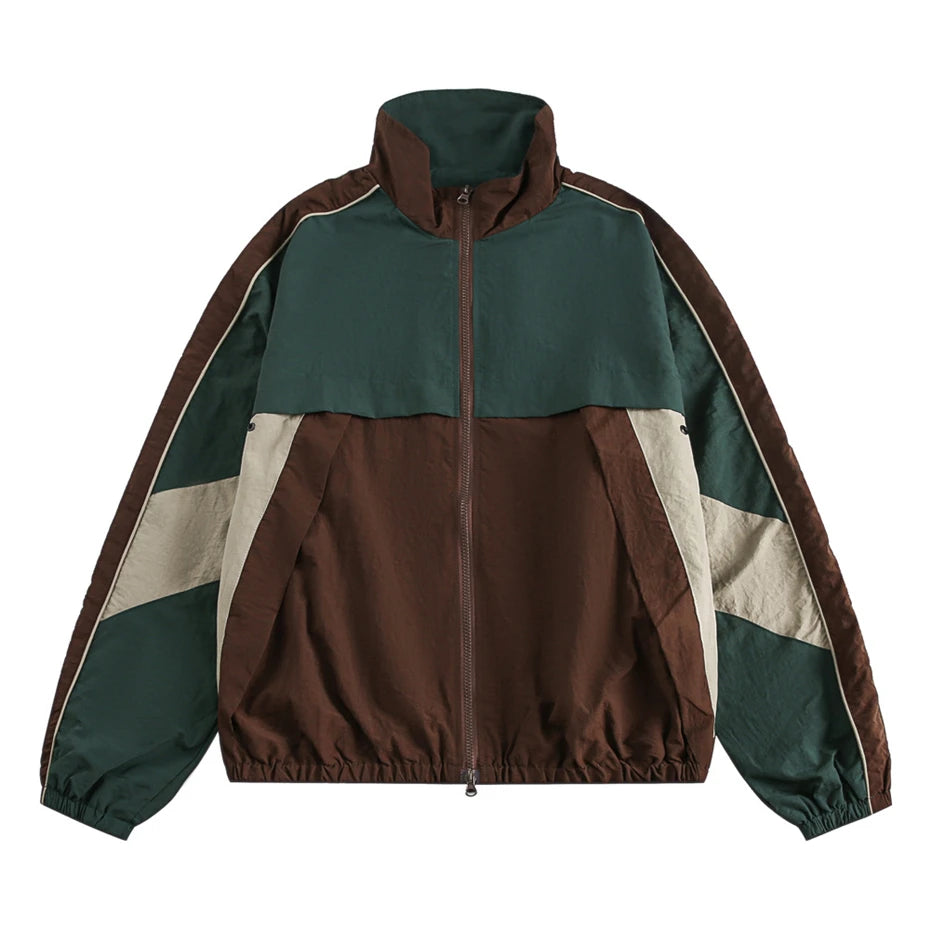 Retro Windbreaker Jacket