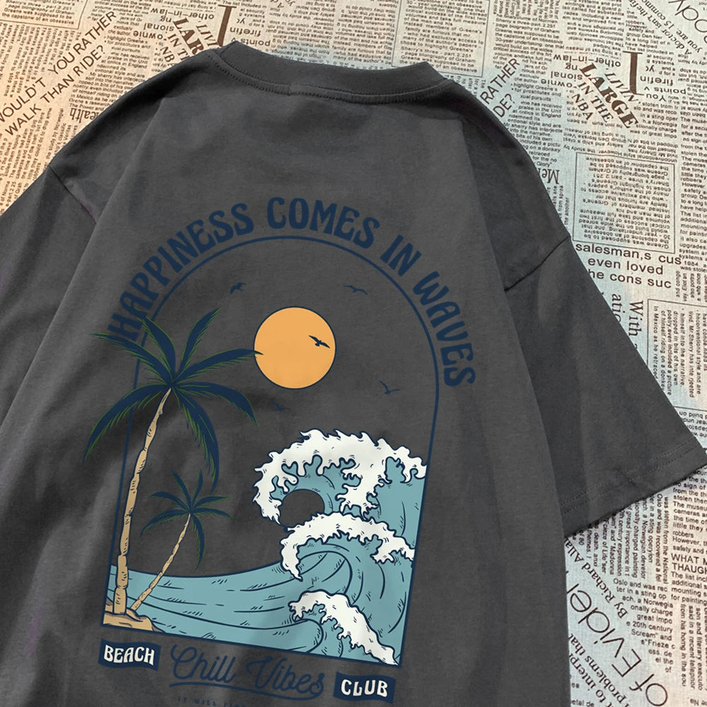 Happiness Comes In Waves