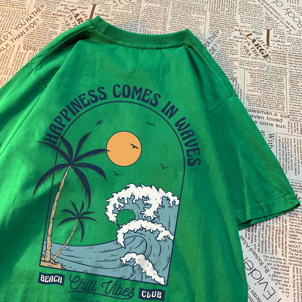 Happiness Comes In Waves