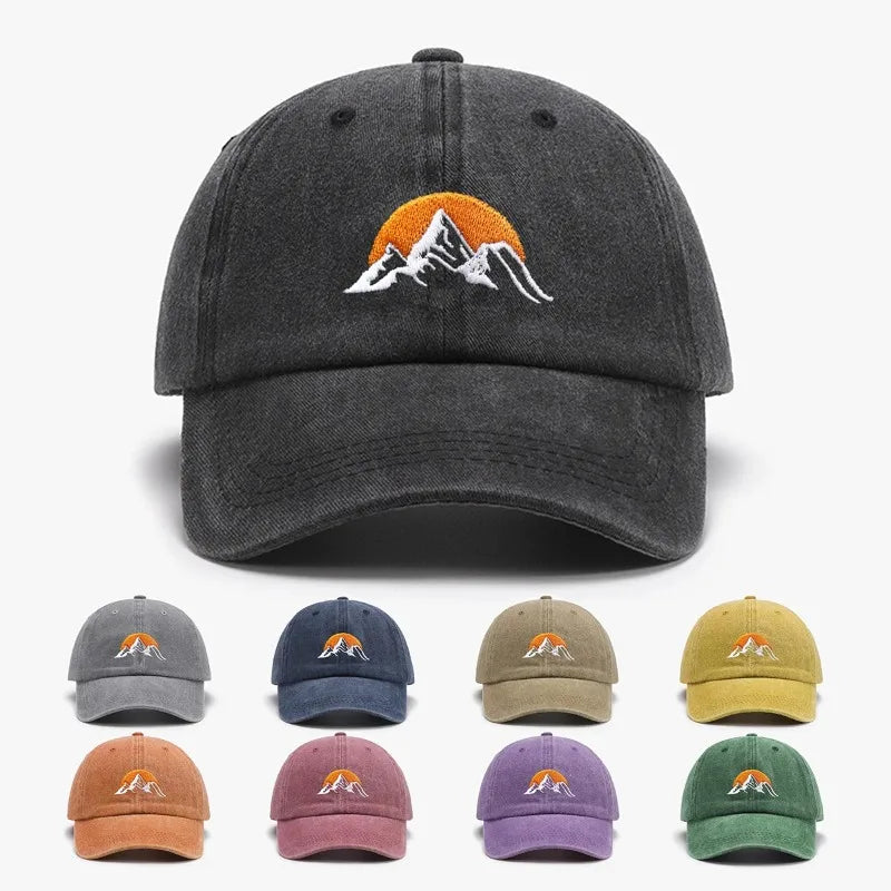 Summit Washed Embroidered Cap