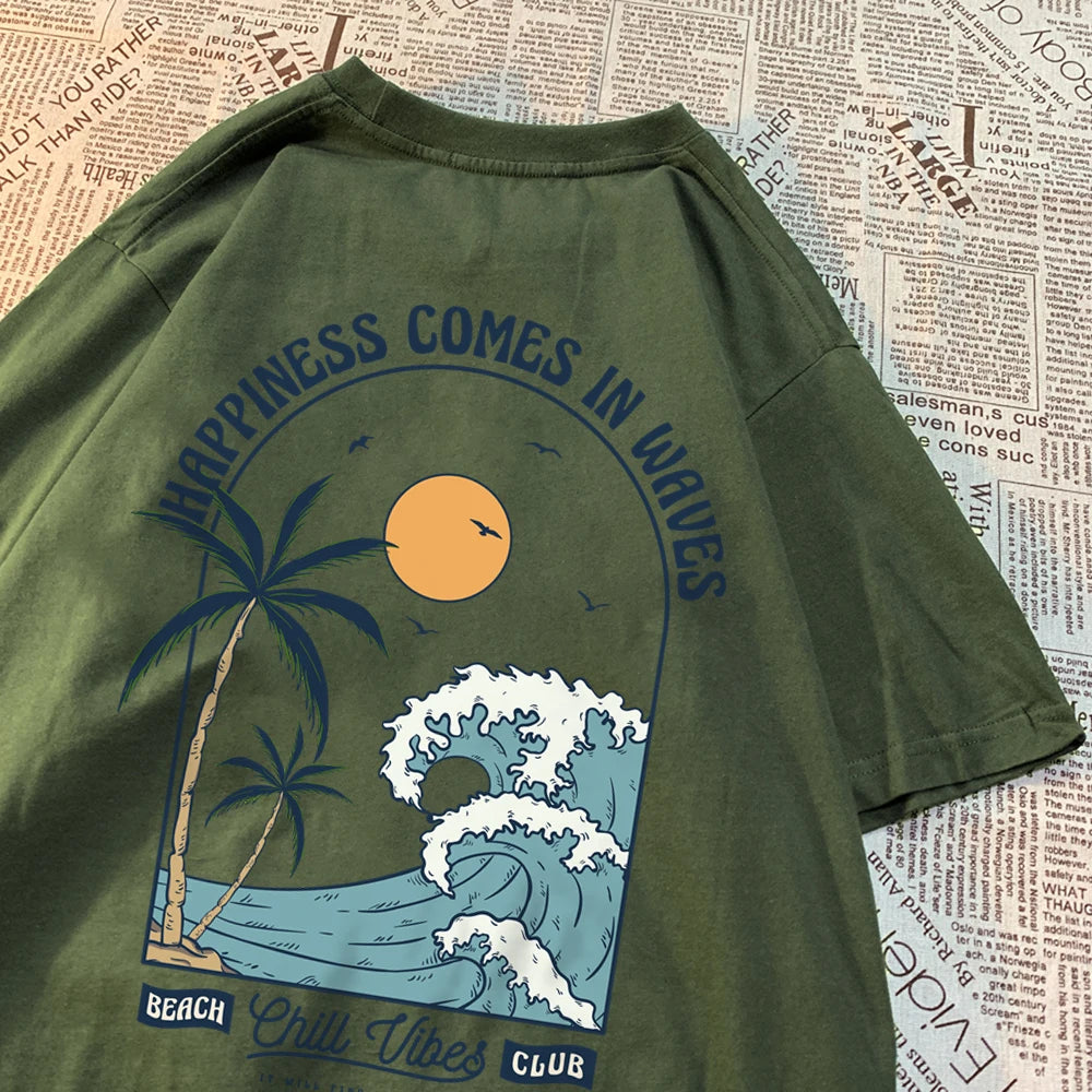 Happiness Comes In Waves