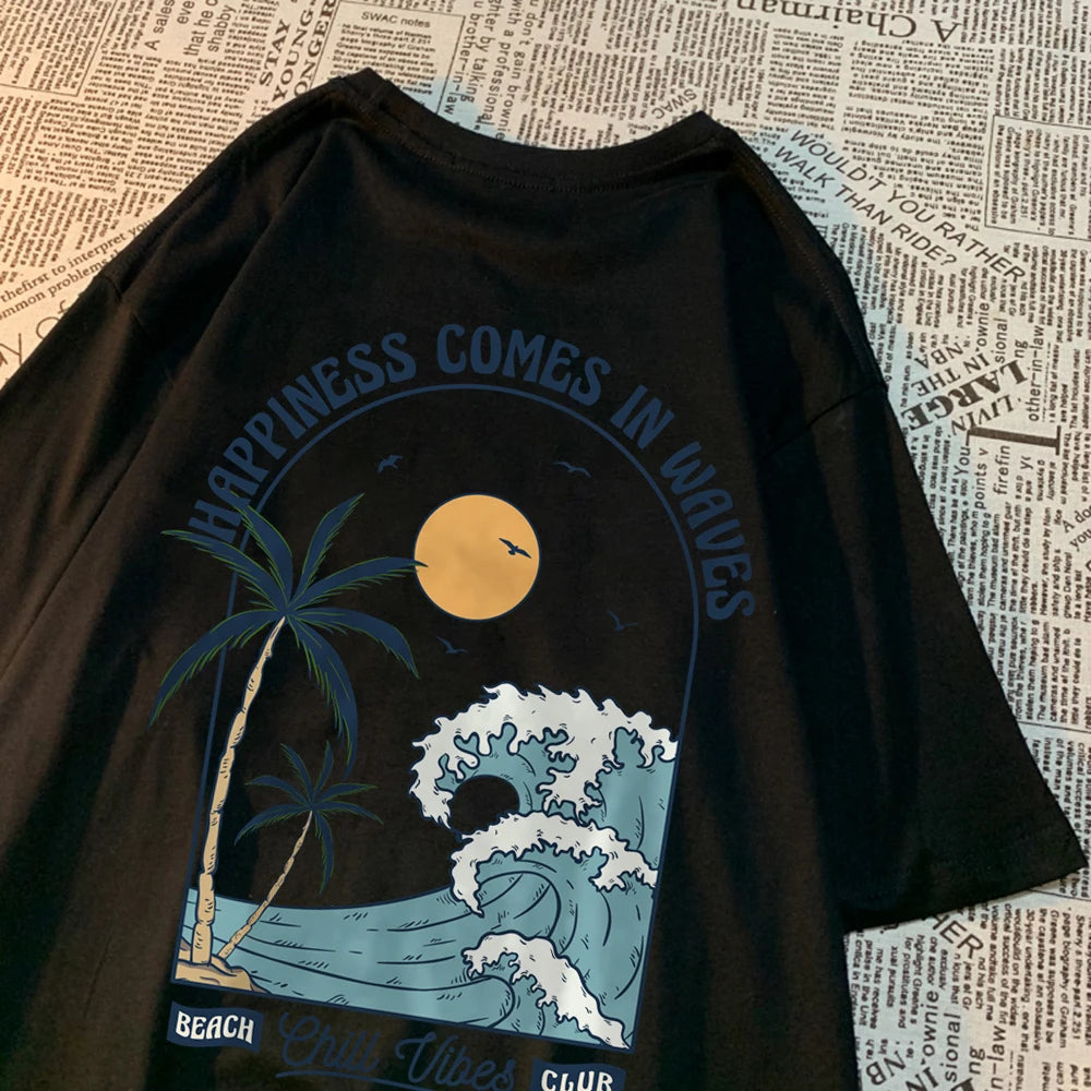 Happiness Comes In Waves