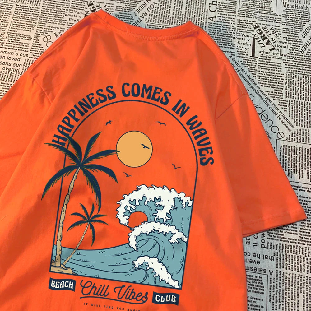 Happiness Comes In Waves