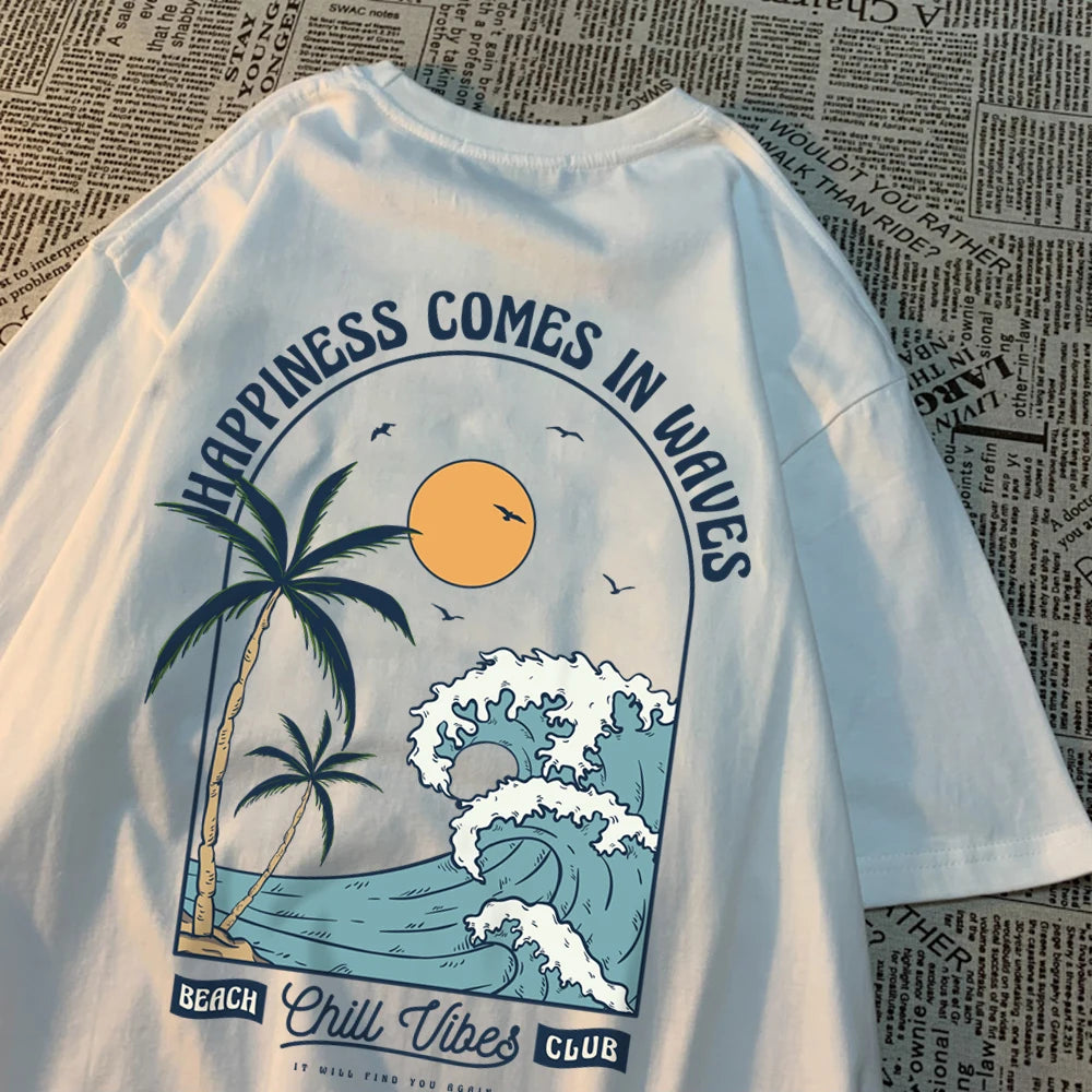 Happiness Comes In Waves