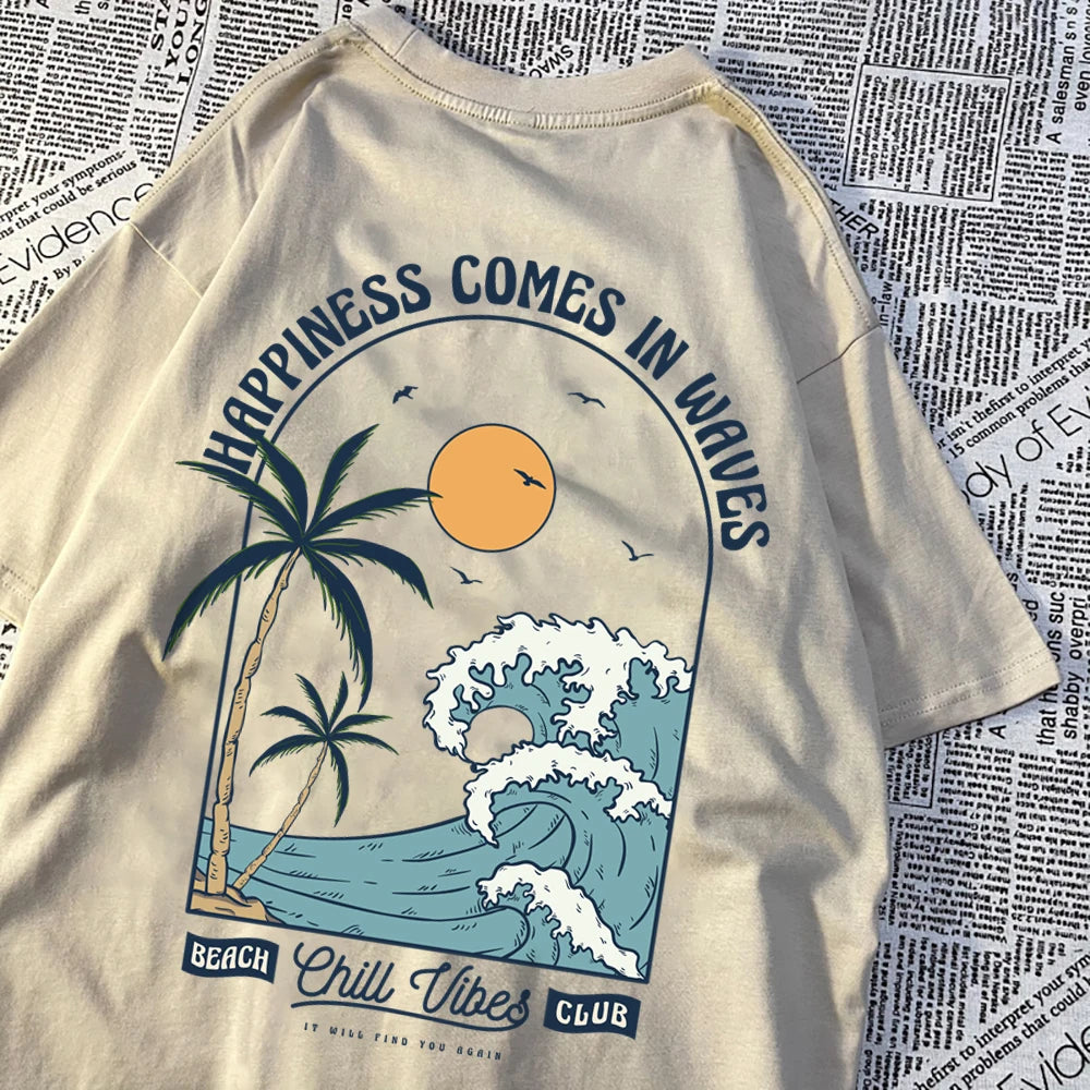 Happiness Comes In Waves