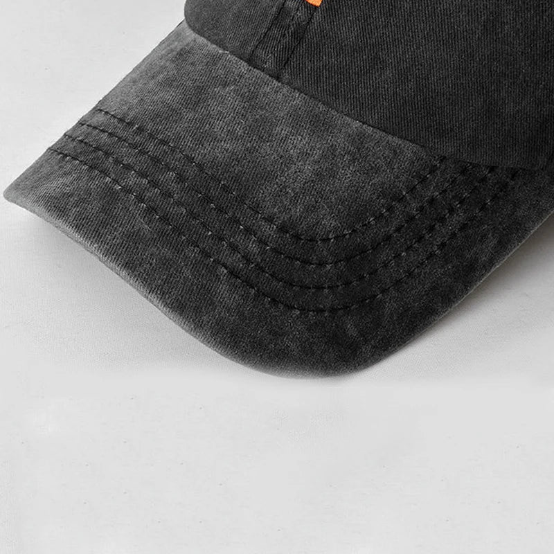 'C 1999' Retro Washed Baseball Caps