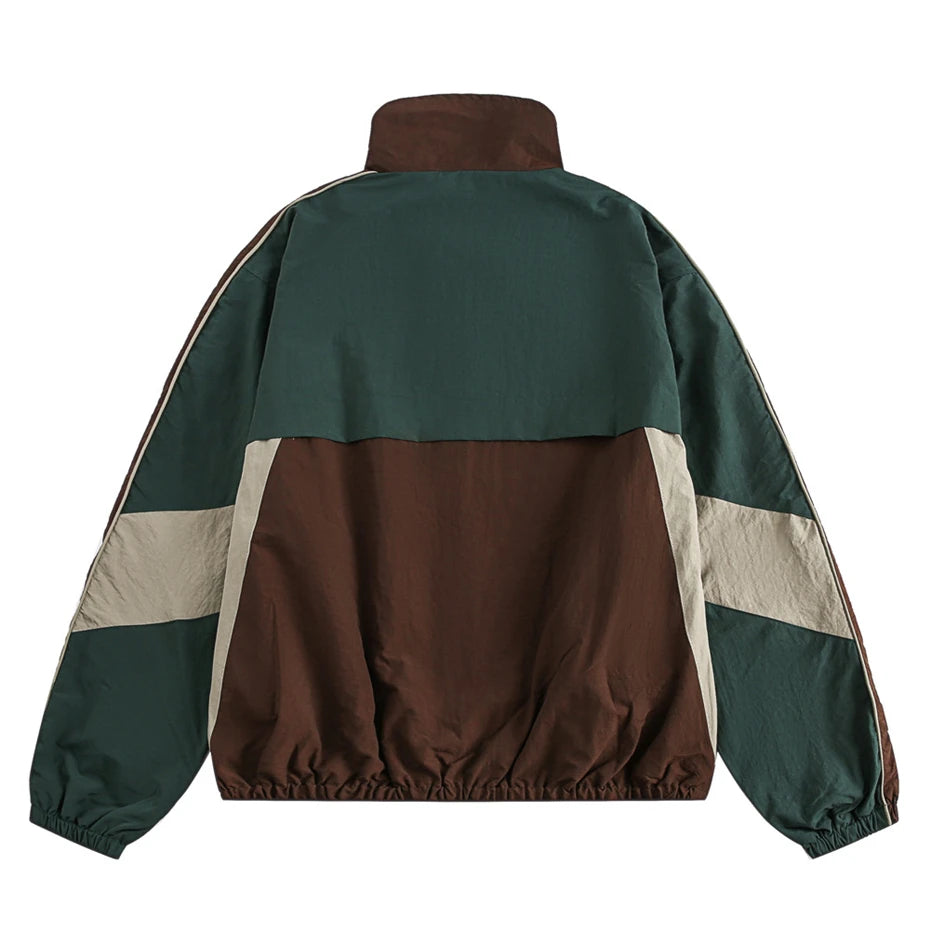 Retro Windbreaker Jacket