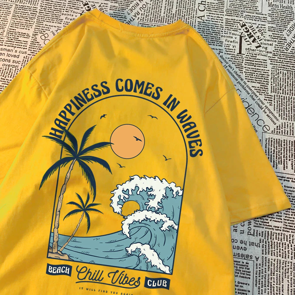 Happiness Comes In Waves
