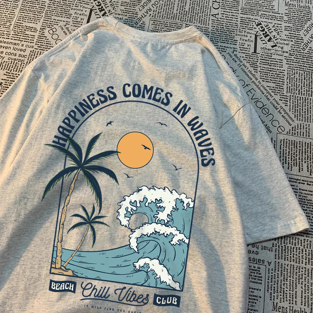 Happiness Comes In Waves