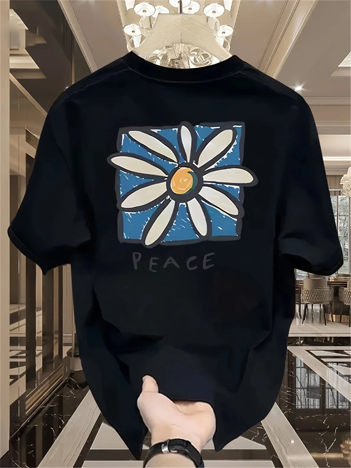 Peace Daisy Graphic Tee